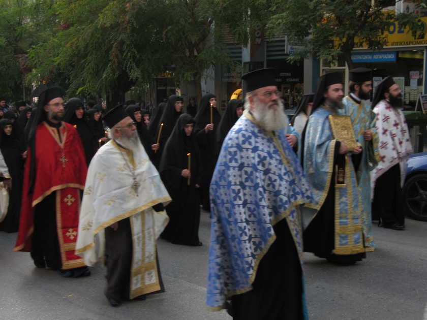 Prozession in Thessaloniki